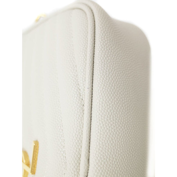 Saint Laurent Paris Lou Mini Bag Shoulder Bag Ivory Black - Picture 4 of 9